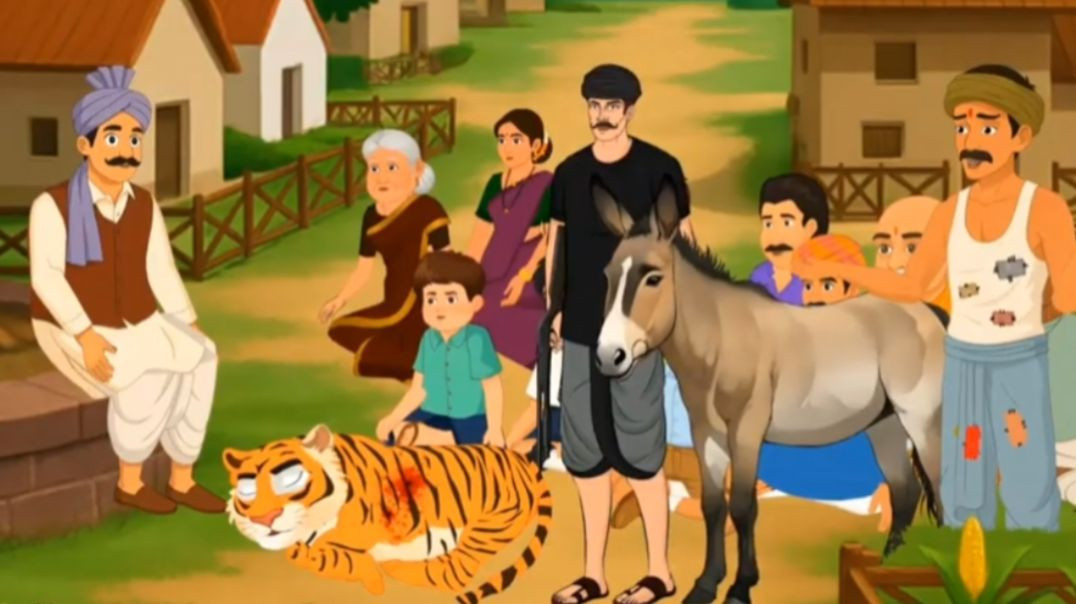 ⁣Garib Dhobi gadha ki kahani 😱 Hindi kahani