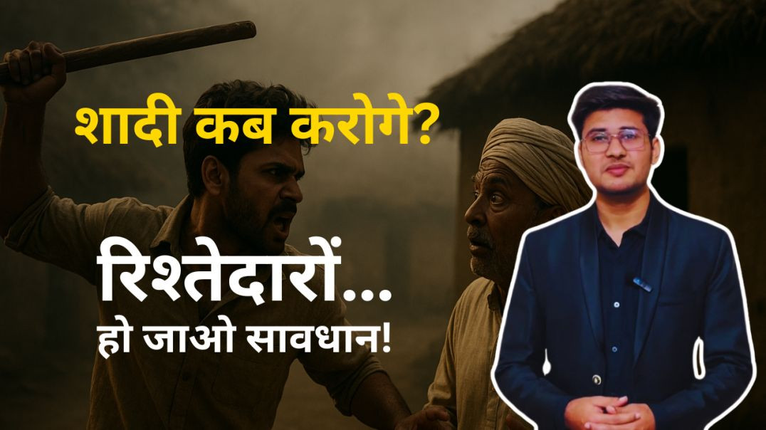 ⁣शादी का ताना पड़ा भारी! 😡 पोते ने दादा को मारा | देखिए चंदौली का सच (Abhinav Tiwari)