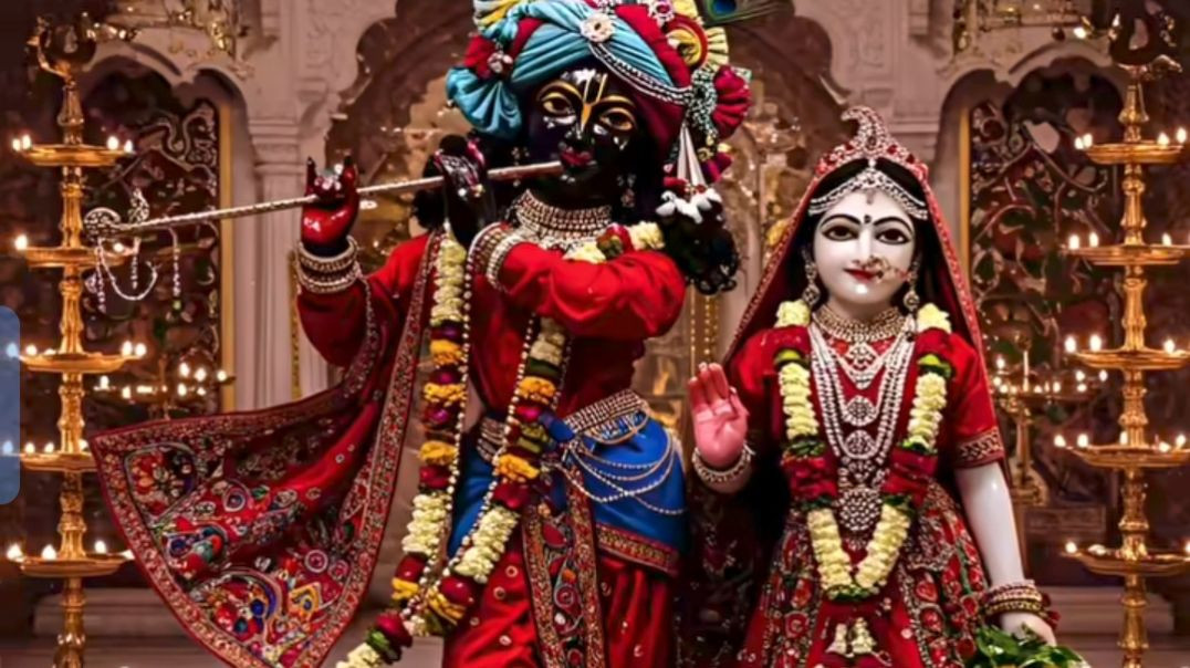 ⁣Barsana radha rani 🌸📿🌹💐