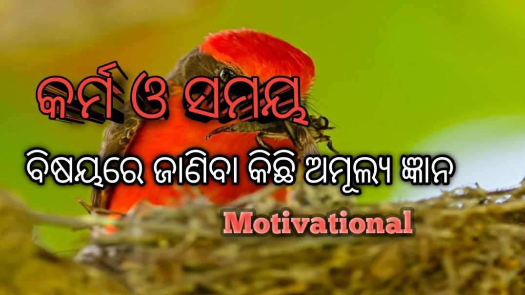 ⁣କର୍ମ ଓ ସମୟ #video#motivational#tredingodia#odia