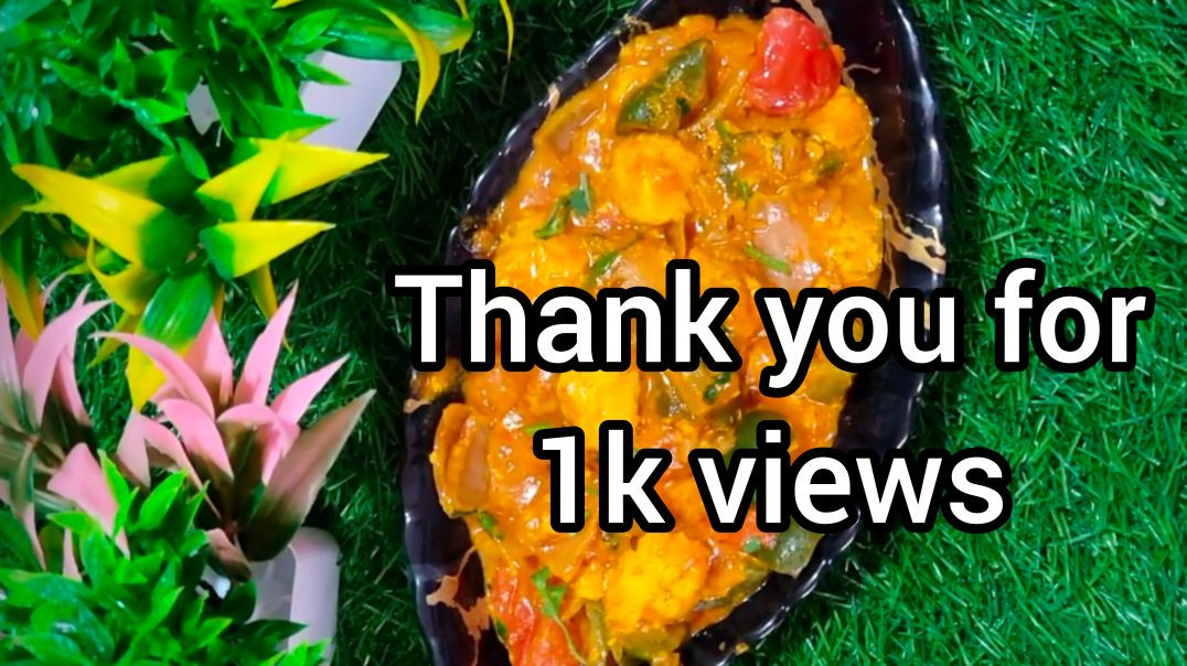 ⁣Thank you 1k views #paneertikkamasala #viral #Apanatube