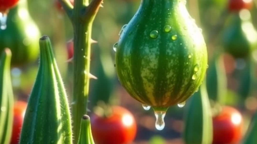 ⁣“मेहनती किसान की सब्ज़ी वाली सुबह | 3D कार्टून कहानी”