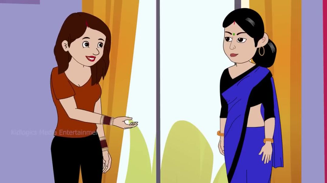 ⁣कामवाली आई है बहू को काम सिखाने _ Hindi Stories _ Bedtime Stories _ Moral Kahani _ Fairy Tales(720P_