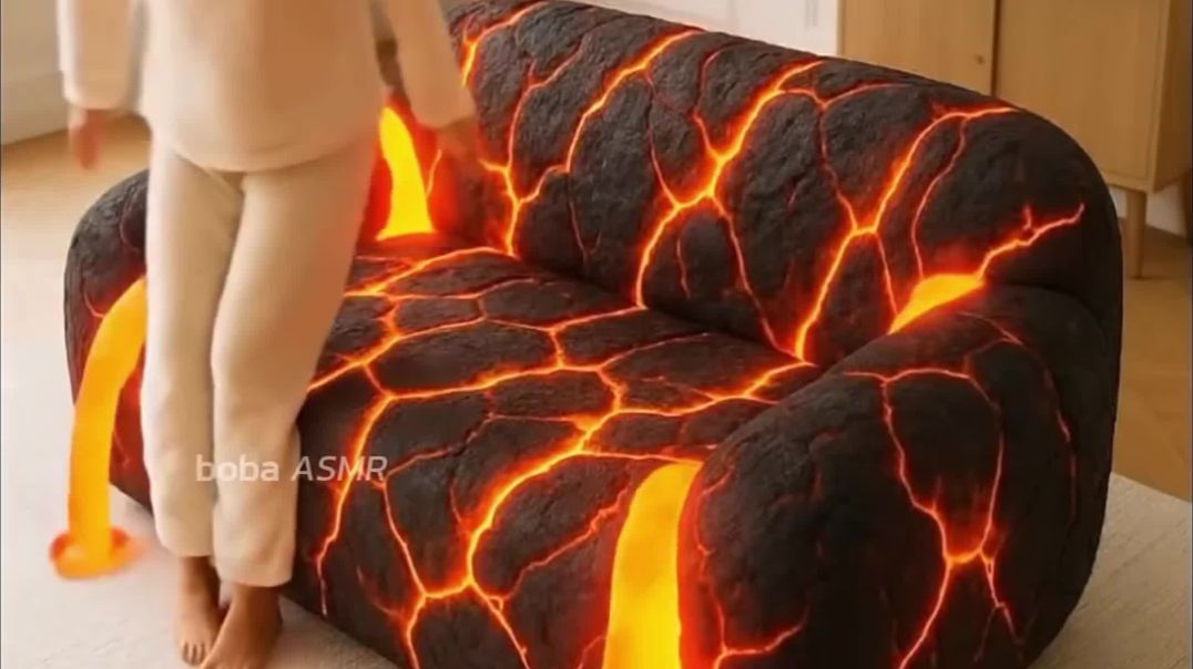 ⁣लावा वाला सोफा🤯#Catsoftiktok #CatLovers #cat #cute #FunnyCats#catcartoon #fyp