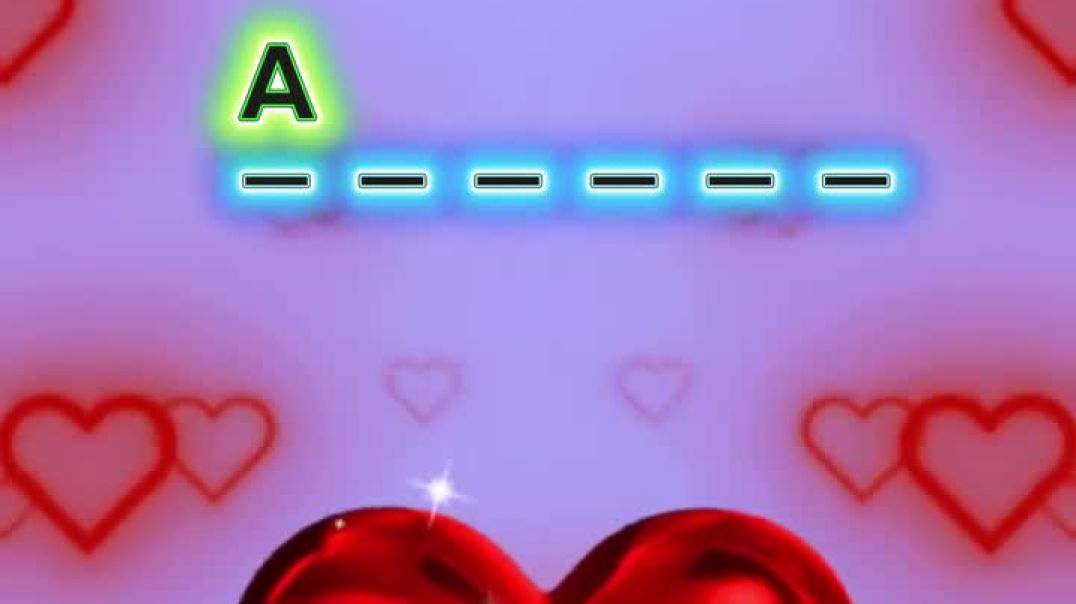 ⁣A name letter status video #clipo