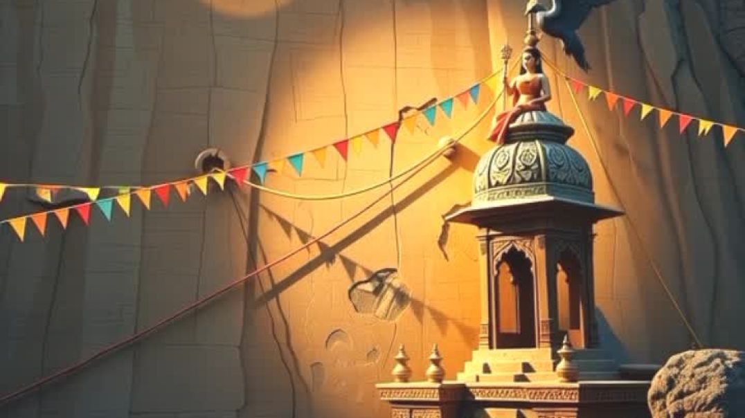 ⁣“देवता ज्योतिर्मय का चंद्र-लेख”