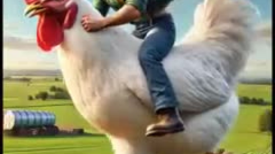 ⁣A_big_chicken_enters_the_village,_beautiful_story_#shorts_#ai_#hen_#trending(240p)