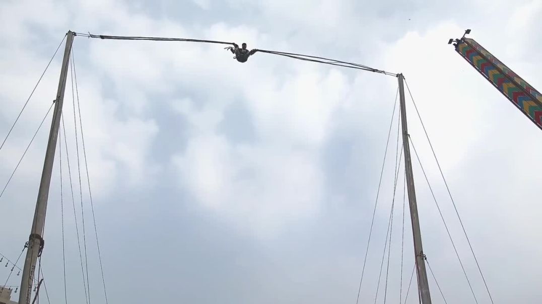⁣Bungee jumping ki ride 😱😱in dashera __ daily vlogs no 5 daily life-style vlog