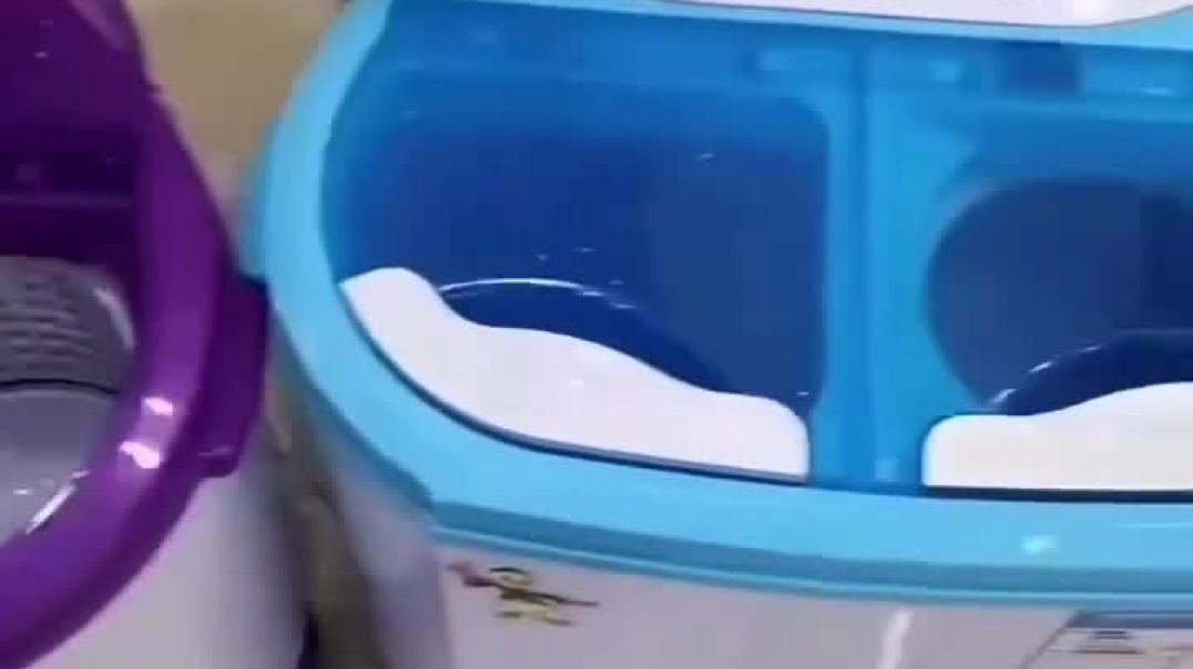 ⁣#मिनी वॉशिंग मशीन