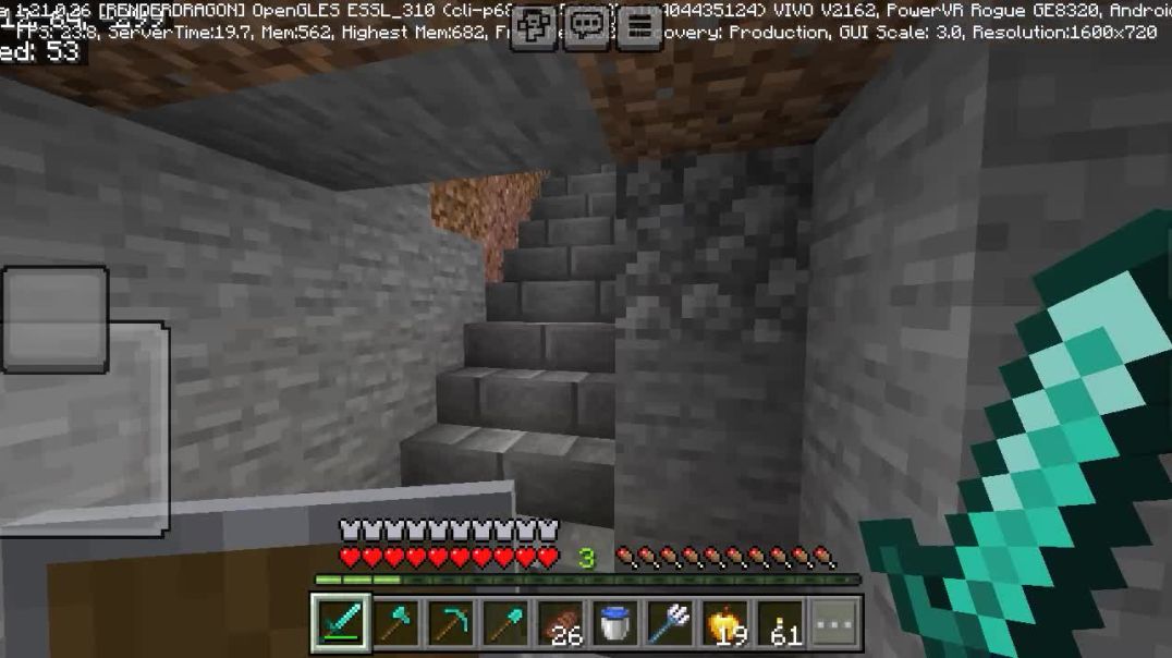 ⁣Minecraft Survival series find the small secret base