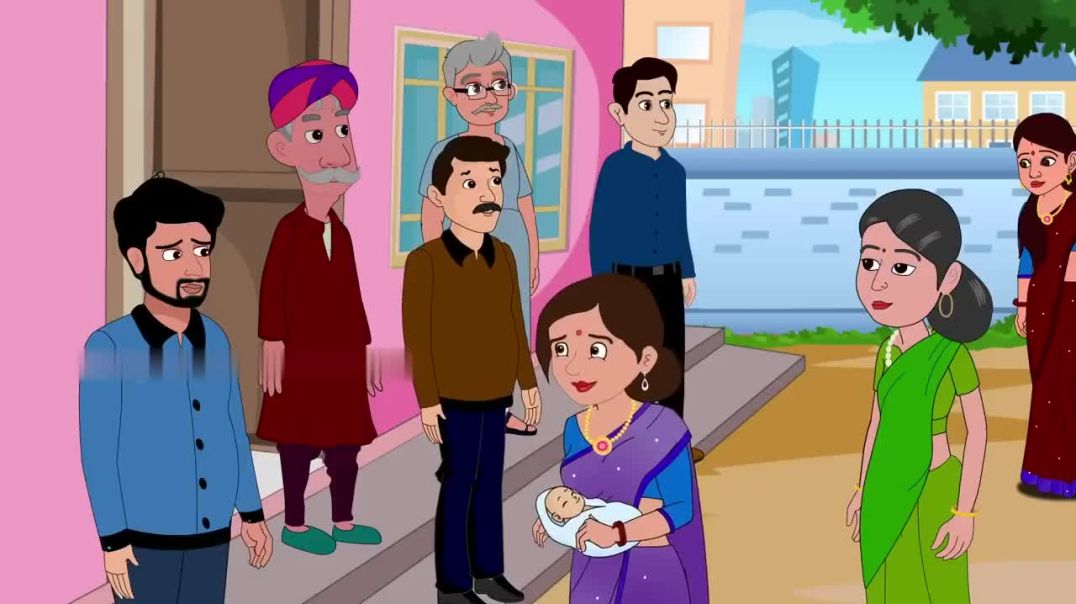 ⁣सास का घूँघट का राज Ep4 _ Hindi Story _ Moral Stories _ Hindi Stories _ Bedtime Stories _ New Story 