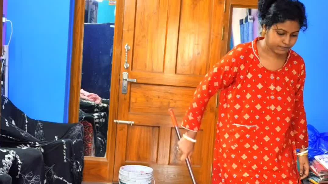 ⁣My daily routine,my house cleaning. আমার প্রাত্যহিক কাজকর্ম।