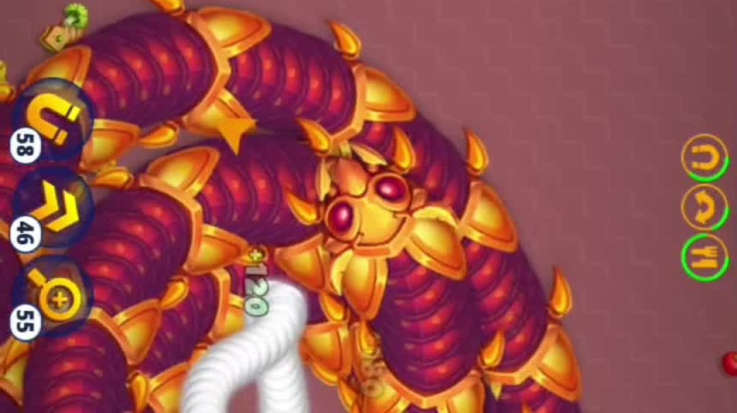 ⁣🐍Biggest Snake Battle 🏆 | Wormzone.io NewUpdate 2025🔥 #wormzone #2 #livr #gameplay #wormszoneio