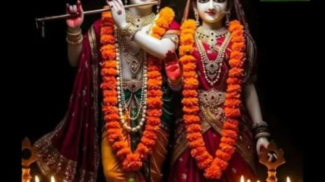 ⁣_premanand ✨ _krishna _श्री राधा रानीbrij barsana radharani vairal liketime Meripyaribarsanewali com