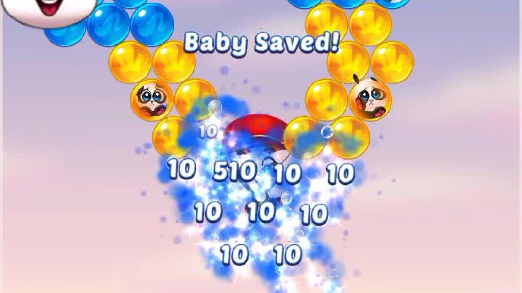⁣Bubble shooter panda