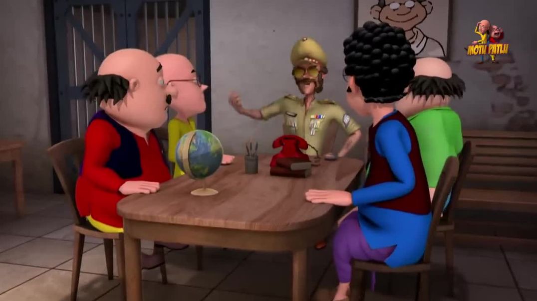 Motu का बिछड़ा भाई डाकू कुबेर अगया Furfuri Nagar मे _ Motu-Patlu