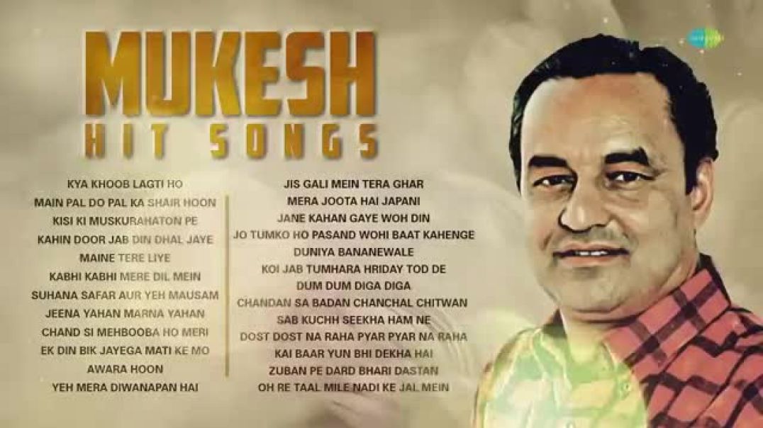 ⁣Hits Of Mukesh Songs _ Main Pal Do Pal Ka Shayar H(360P)