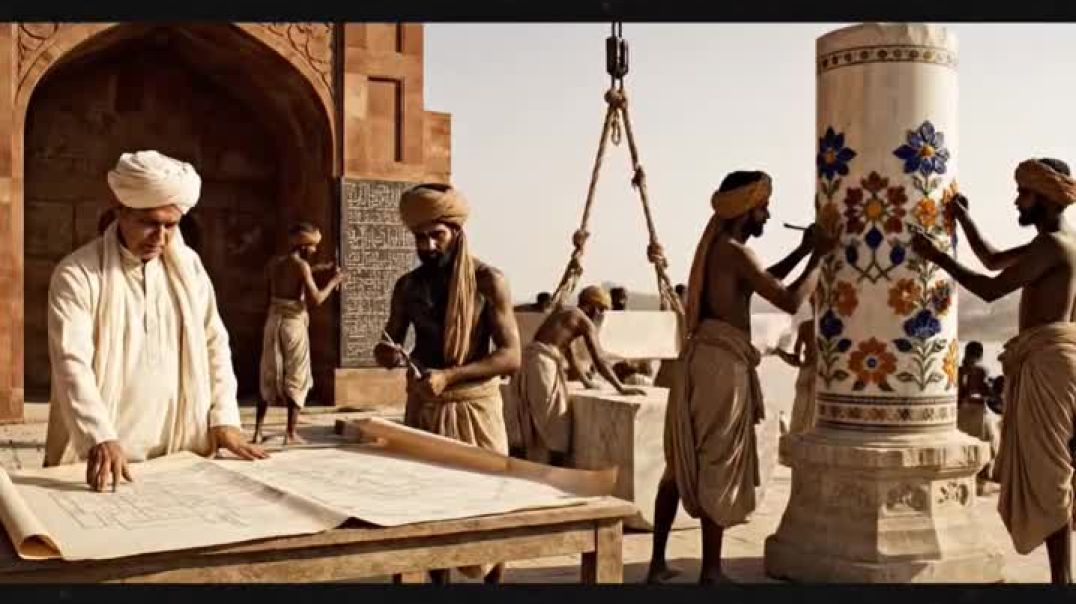 ⁣Story of Taj Mahal kumardev studio