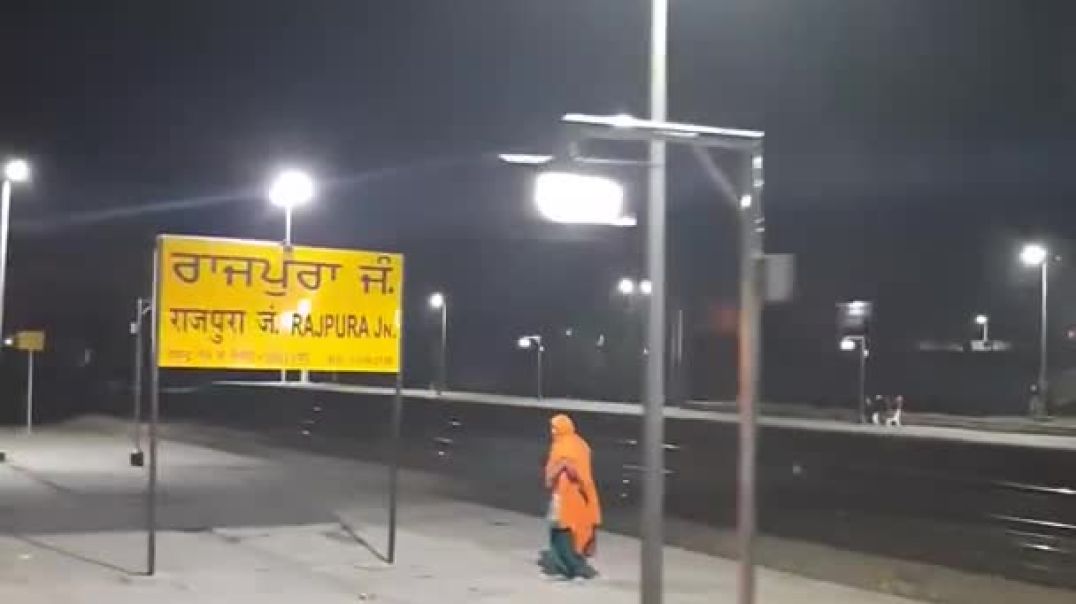 ⁣Rajpura_railway_station_during_night_@12_midnight(1080p)