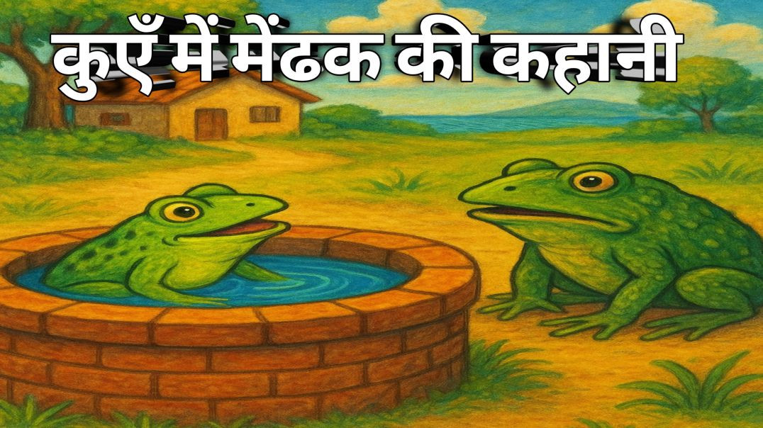 ⁣कुएँ में मेंढक की कहानी ! The story of the frog in the well