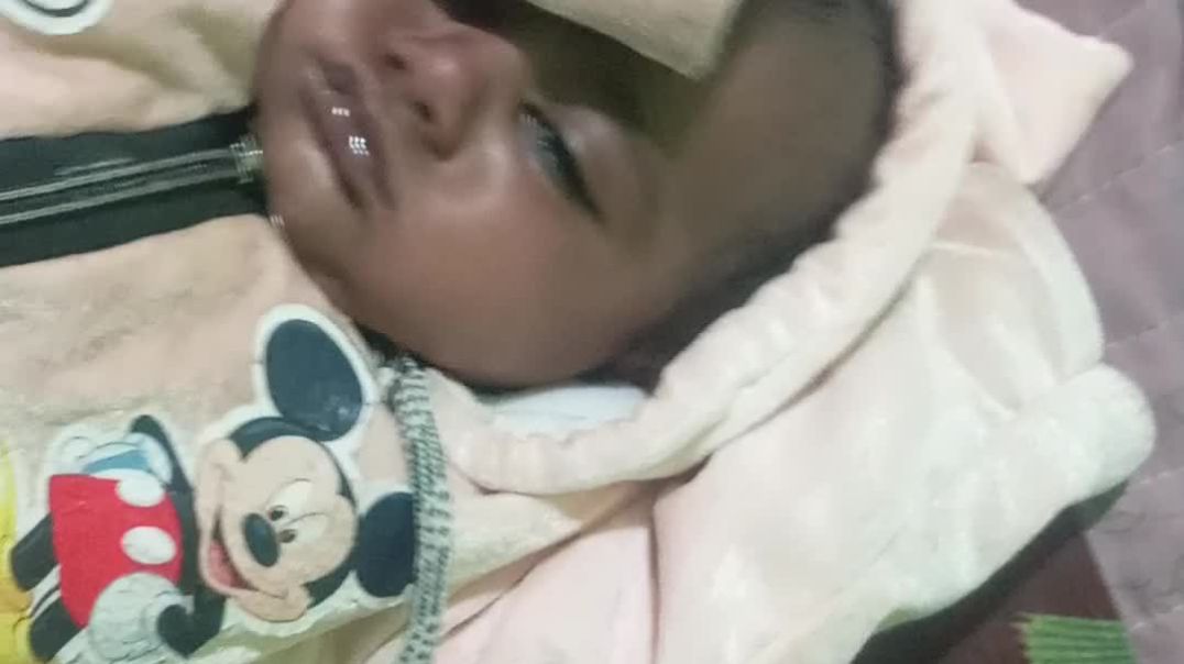 ⁣Cute baby girl video