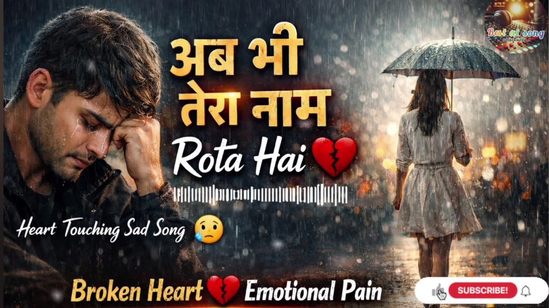 ⁣“Ab Bhi Tera Naam Rota Hai 💔 | Heart Touching Sad Song | Emotional Breakup Song 2025”