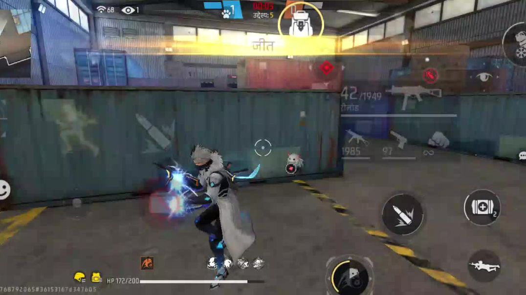 ⁣Free fire trending gaming video#red criminal#gaming video#highlight game play video