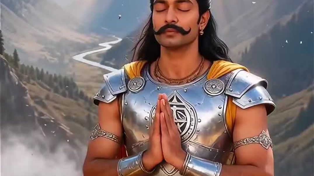 ⁣अर्जुन ने अपने ही भगवान पर बाण क्यों चलाया_ 😱 श्रीकृष्ण का kumar Dev studio