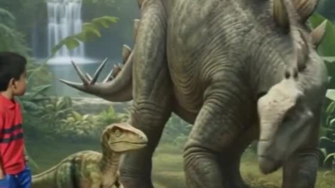 ⁣AI generated video.