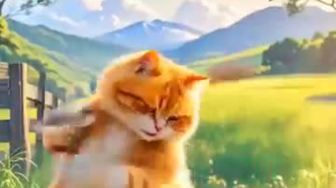 ⁣Cat_Ai_animated_video_Cat_funny_video_#funny_#pets_#cat_#adoptcat_#mycat(360p)