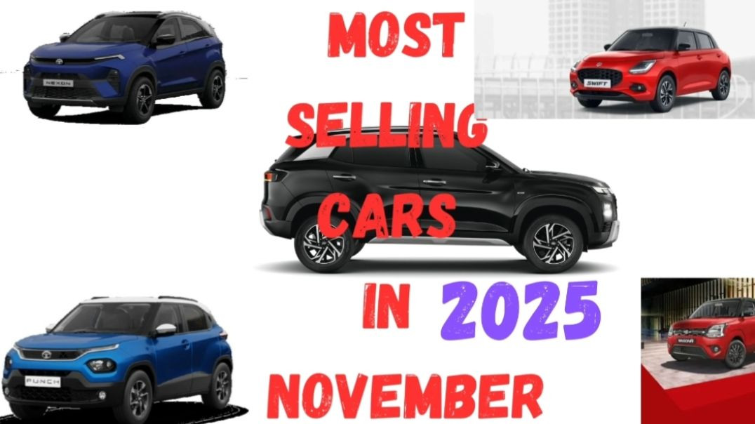⁣Top 10 Most Selling Cars In November 2025