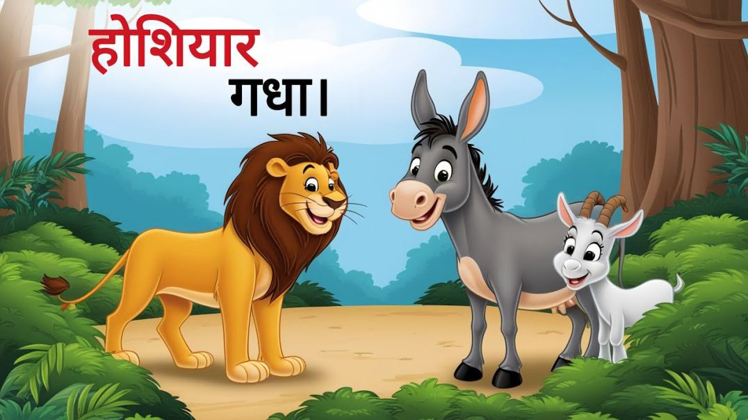⁣होशियार गधा  !!  Hindi Khaniya