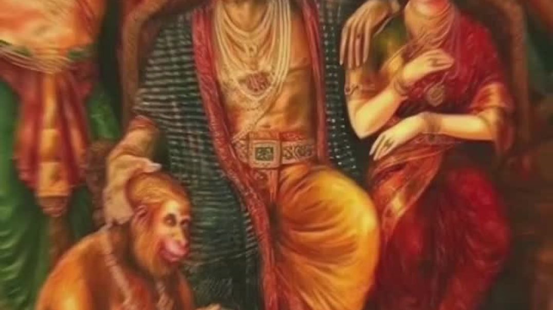 ⁣“जय बजरंगबली 🚩 | Bal Hanuman Devotional Status”