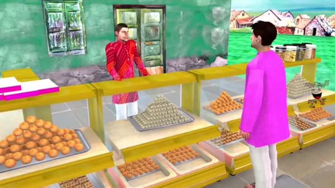 ⁣चॉकलेट वाहन खिलौने वाला Chocolate Vehicles Toys Wala Comedy Video|Official VIP हिंदी कहानिया Hindi K