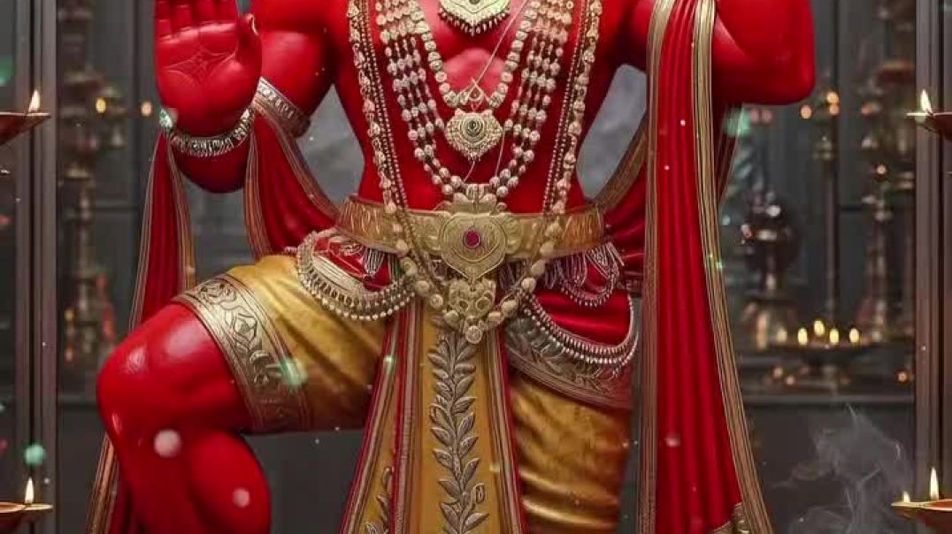 ⁣Jai shree Bajrangbali