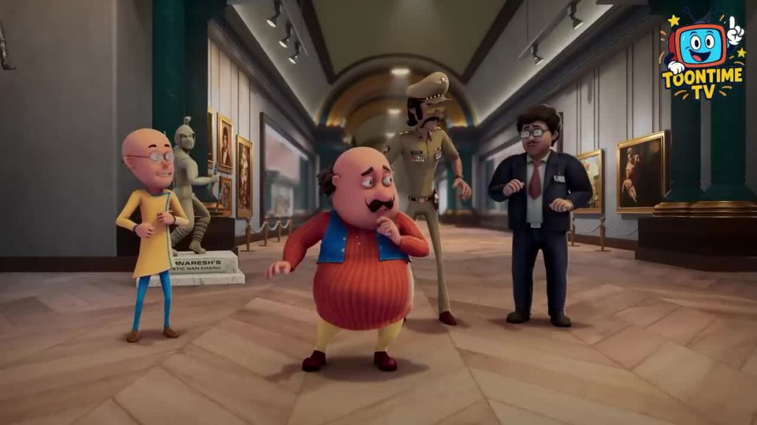 ⁣Furfuri Nagar Museum Mein Dhamaal 💥 | Motu Patlu Funny Cartoon | Full Comedy