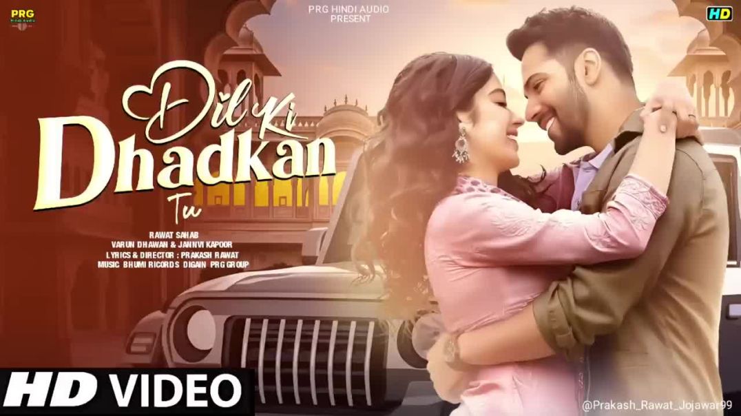 ⁣New Song 2025 _ Dil ki Dhadkan Tu _ Varun Dhawan_Jannvi Kapoor_ New Hindi Song _ Romantic Song 2025(