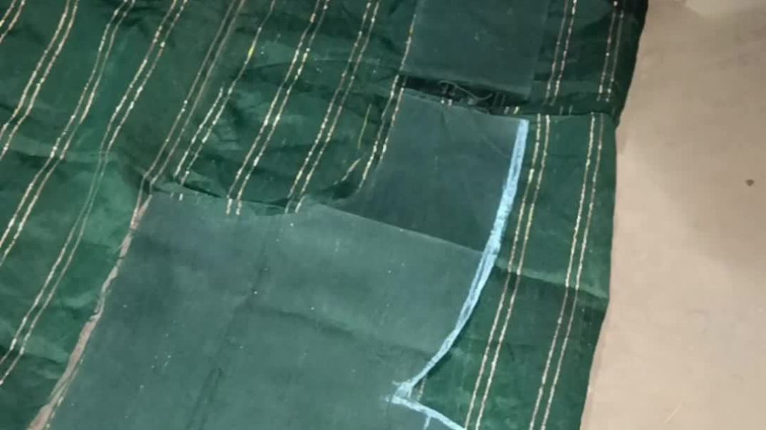 ⁣32 size blouse ki cutting