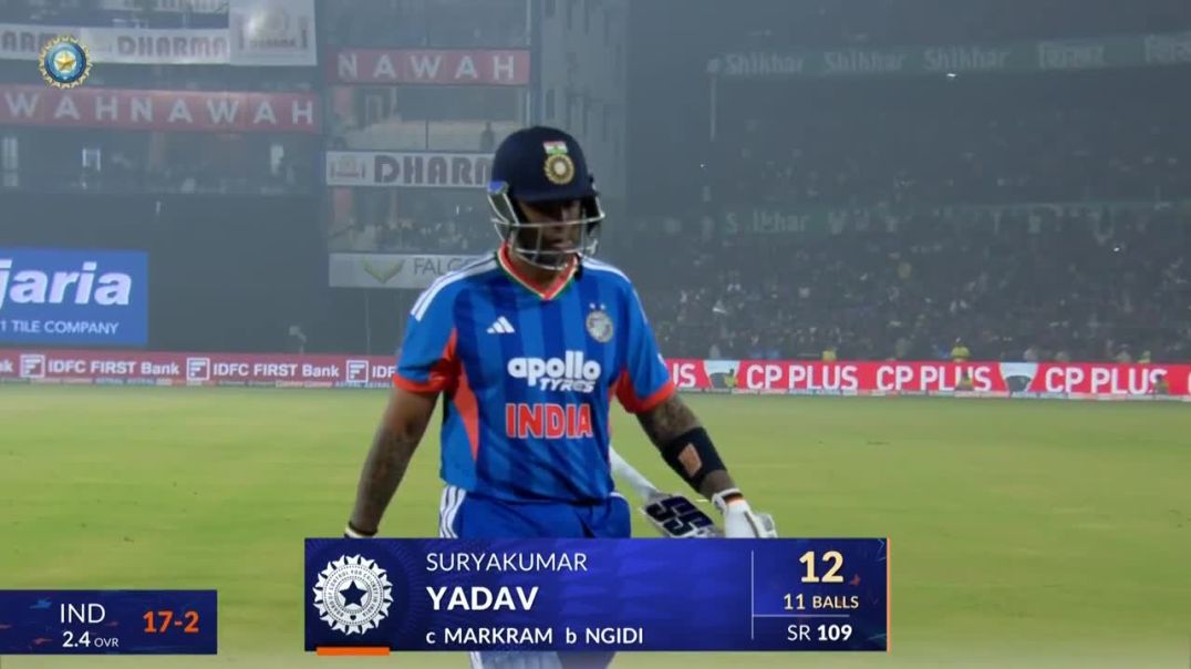 ⁣Suryakumar Yadav Fall of Wickets in Ind Vs SA T20 1st match #SuryakumarYadav #India #Southafrica #T2
