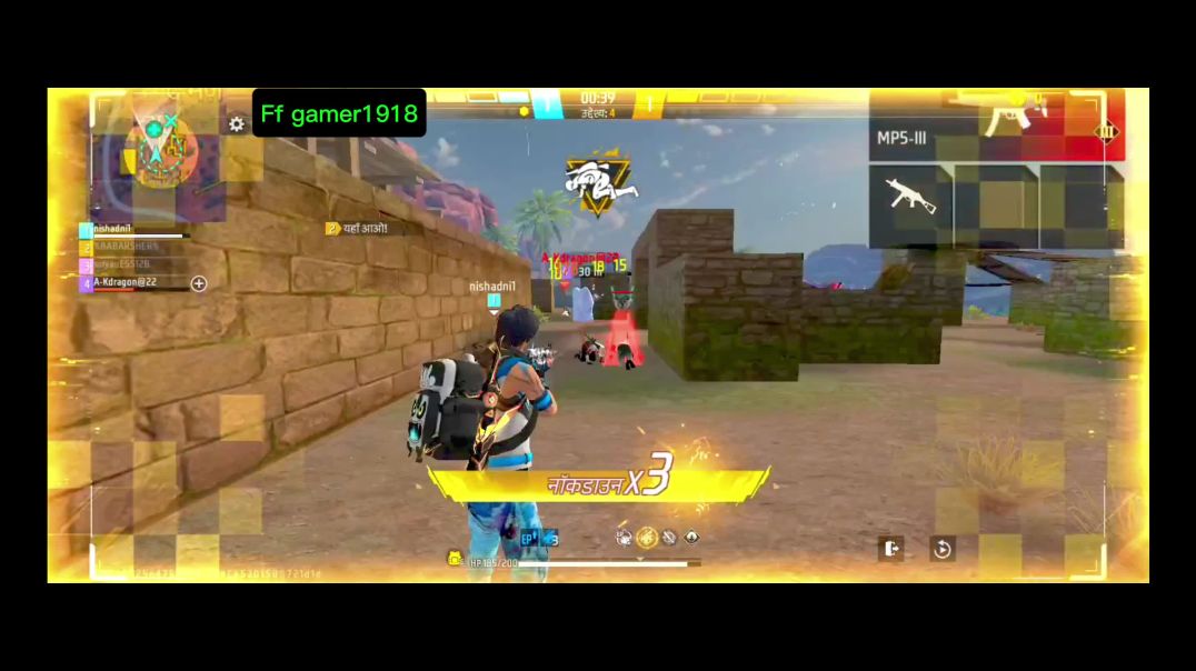 ⁣Free fire ajju bhai