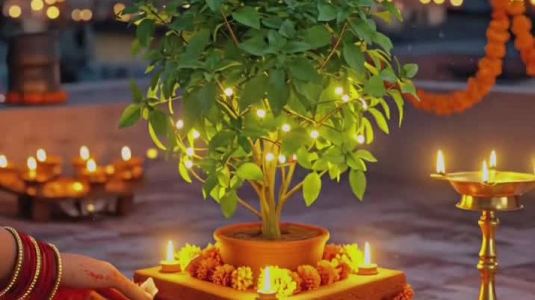 ⁣25 दिसंबर तुलसी पूजा shorts #shorts