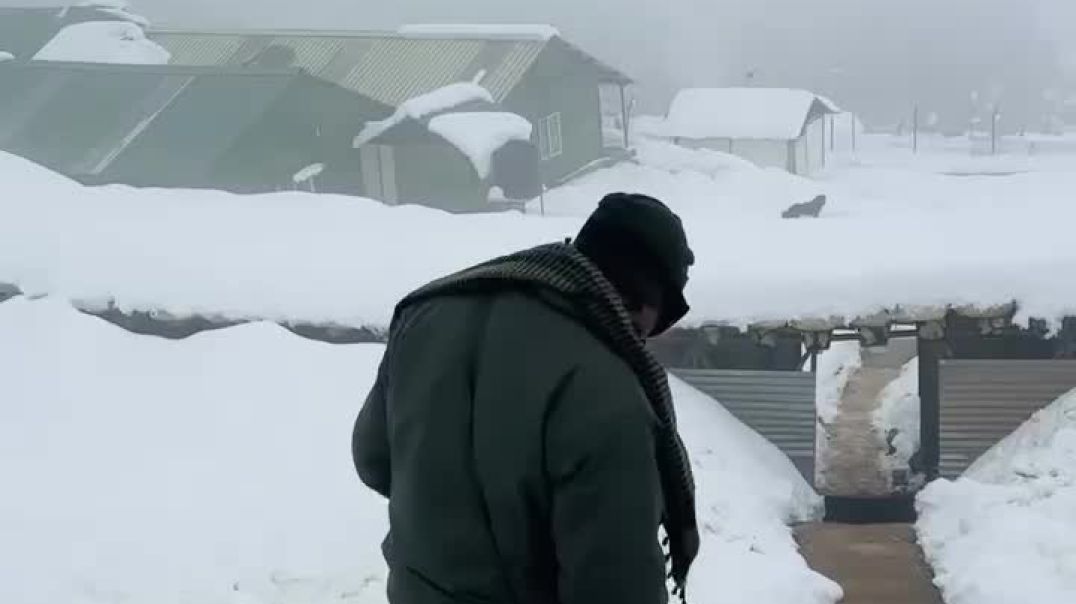⁣लेह लद्दाख में फौजी का सर्वाइवल