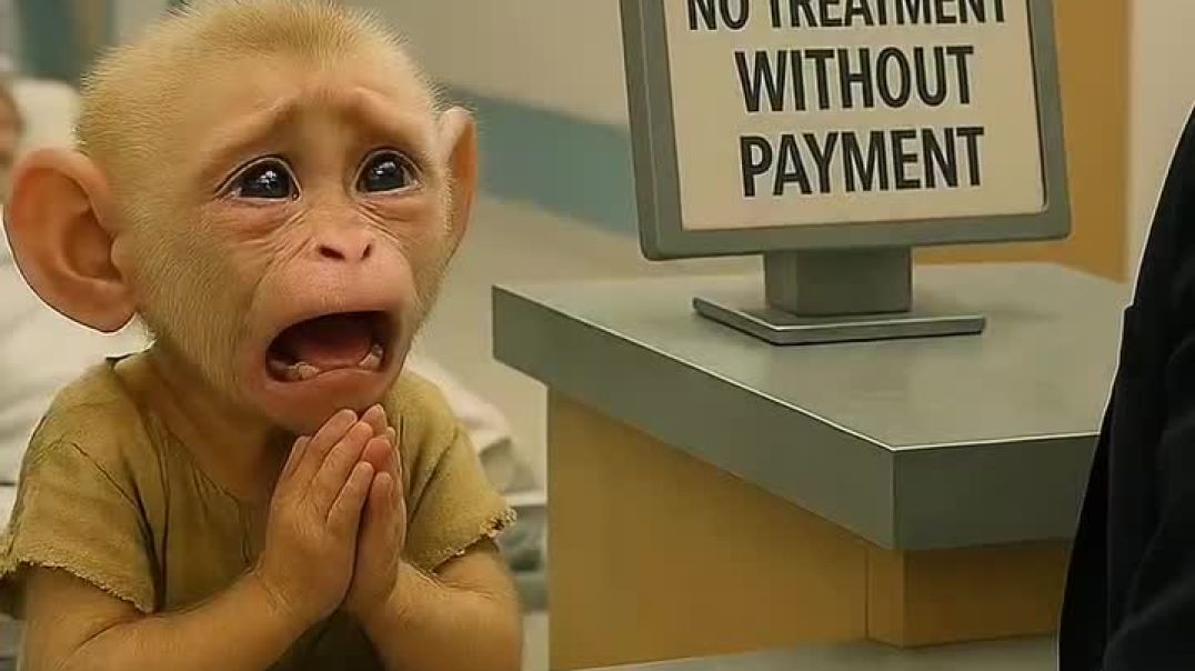 ⁣Poor baby monkey Rio father emotional ❤️___viralreels _trendingreels _rio🐒(MP4)