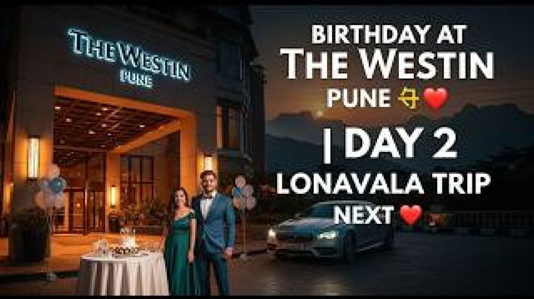 ⁣The PERFECT Birthday Celebration at The Westin Pune