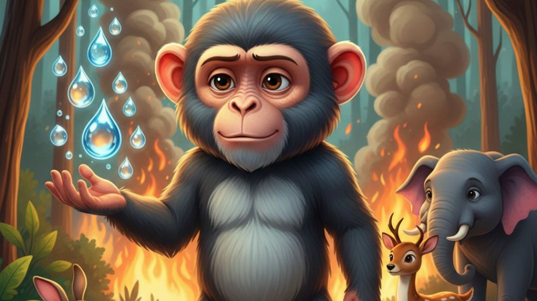 ⁣“बुद्धिमान बंदर”