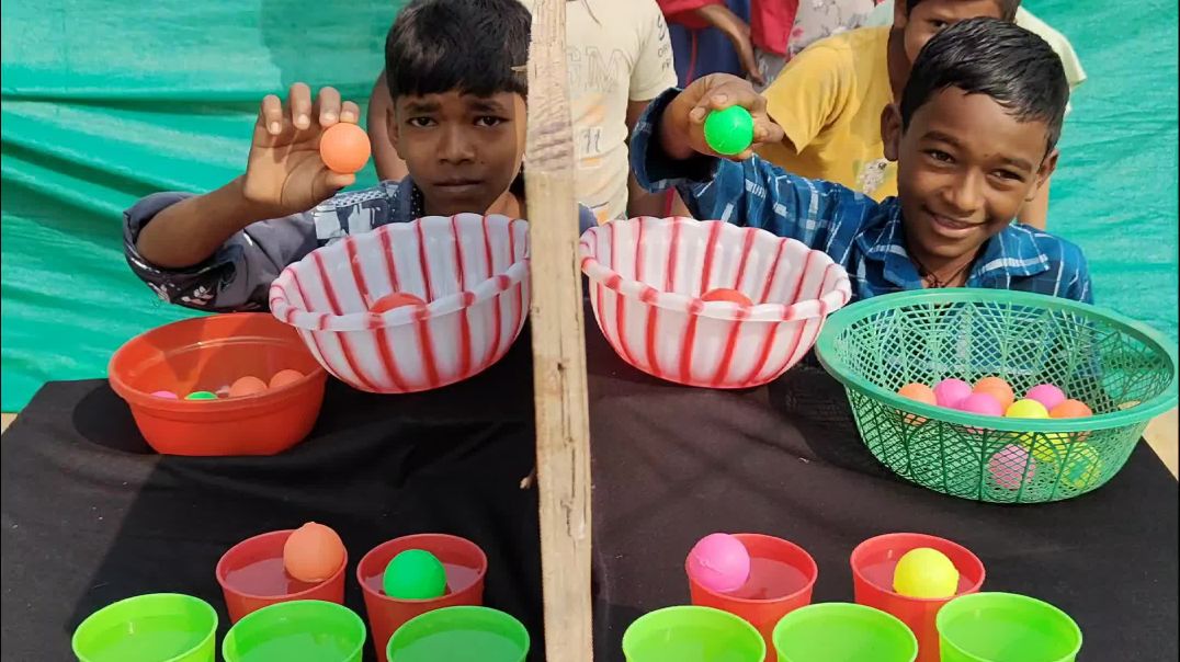 ⁣Ball matching games challenge