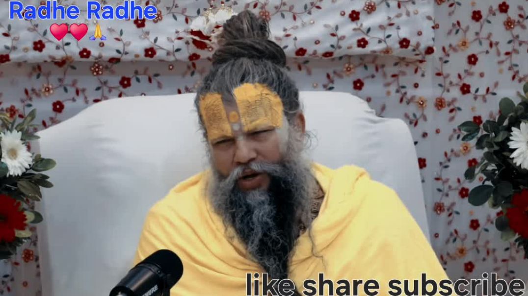 ⁣Overthinking_ डर और घबराहट को जड़ से खत्म कर देगा ये सत्संग __ Shri Hit Premanand Ji Maharaj 720p50