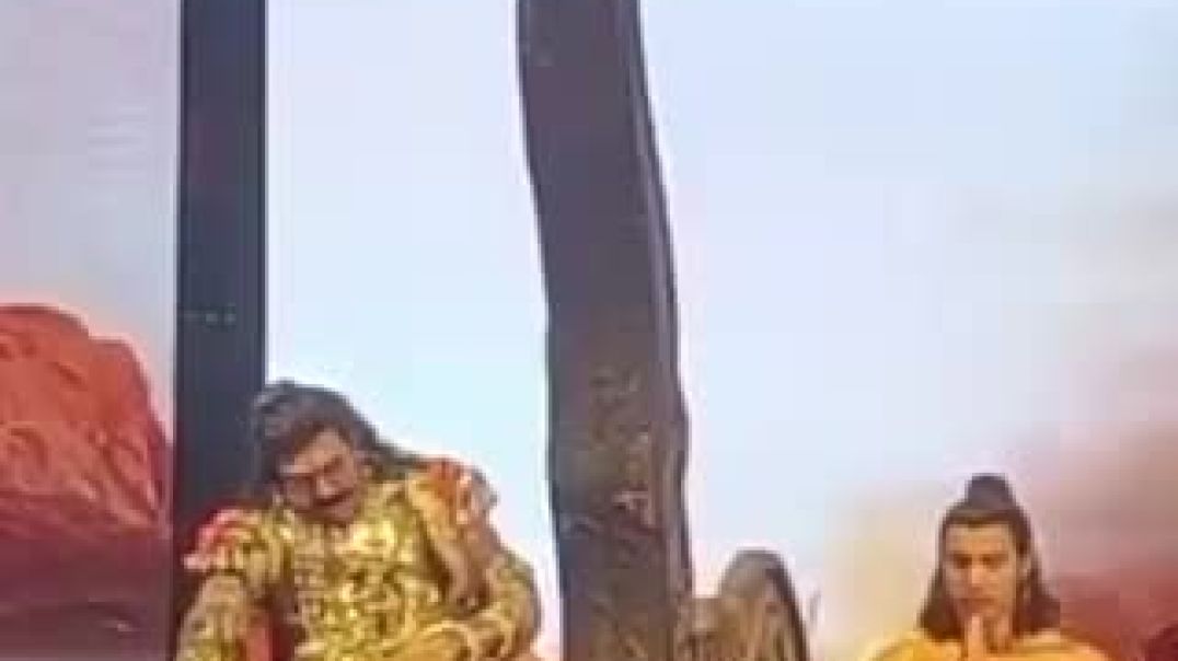 ⁣Rawan ka antim updesh shri lakshaman ji ko