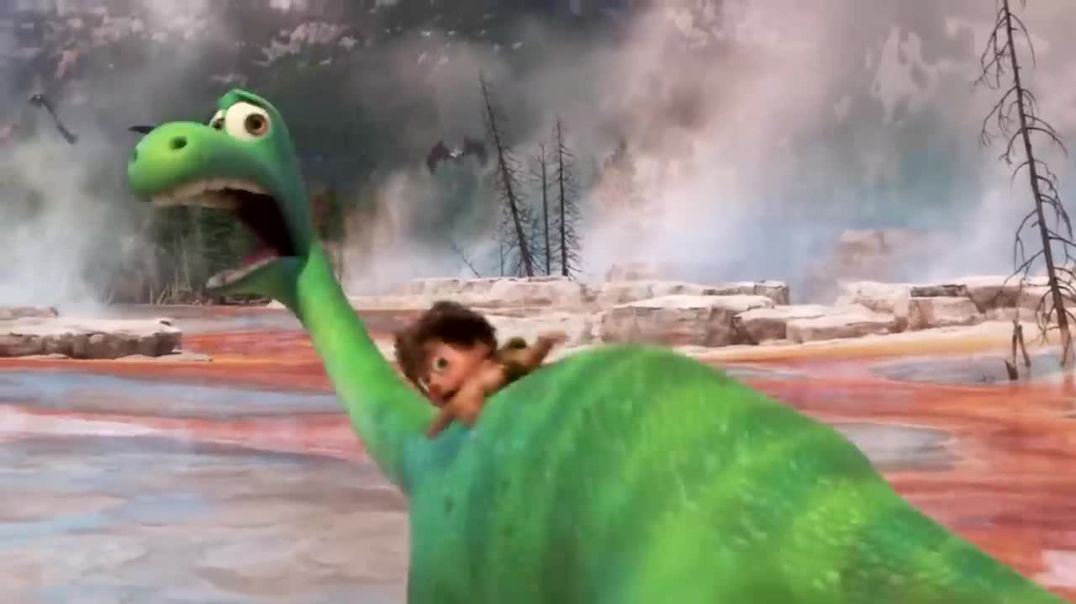 ⁣The Good Dinosaur (2015) Film Explained in Hindi_Urdu _ Good Dinosaur Arlo Dino Summarized हिन्दी(72