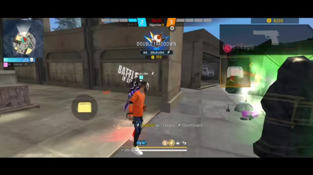 ⁣Free fire max headshot video